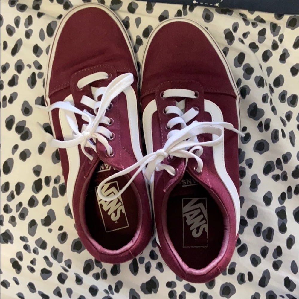 Vans maroon sk8 ward : wo8